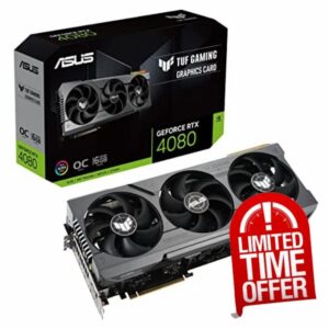 ASUS TUF Gaming GeForce RTX 4080 OC Edition Gaming Graphics Card (PCIe 4.0