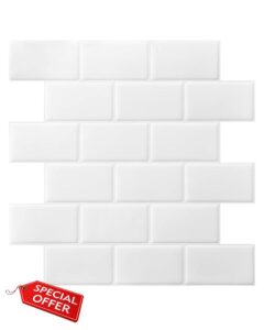 Art3d Subway Tiles Peel and Stick Backsplash