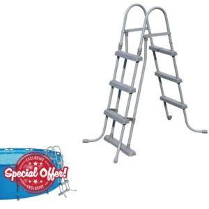 Bestway BW58330 42 Inch Above Ground Pool Ladde