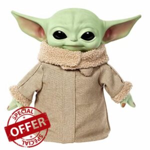 Star Wars Grogu Squeeze and blink Plush with sounds and movement