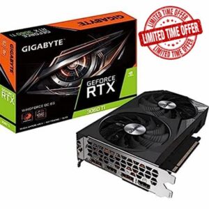 Gigabyte RTX 3060 Ti WINDFORCE OC 8GB Graphics Card