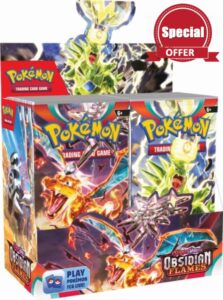 Pokémon TCG: Scarlet & Violet—Obsidian Flames Booster Display Box (36 Booster Packs)