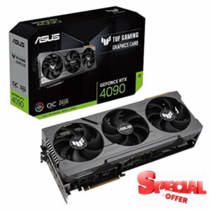 ASUS TUF Gaming GeForce RTX 4090 OC Edition Gaming Graphics Card (PCIe 4.0