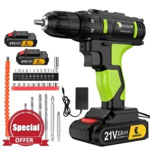 Conentool 21V Cordless Drill Driver Set