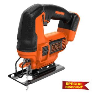 BLACK+DECKER 18 V Cordless Pendulum Electric Jigsaw