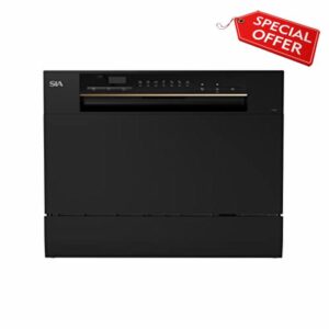 Table Top Dishwasher In Black