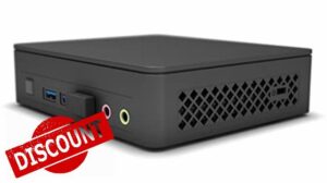 Intel NUC 11 Essential Kit - NUC11ATKPE UCFF Black N6005 2 GHz