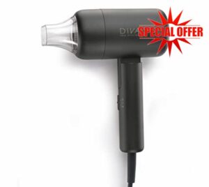 Diva Pro Styling Jet Set 3000 Travel Dryer Black