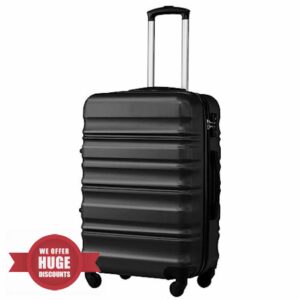 COOLIFE Suitcase Trolley Carry On Hand Cabin Luggage Hard Shell Travel Bag Lightweight with TSA Lock and 2 Year Warranty Durable 4 Spinner Wheels (S(56cm 38L)