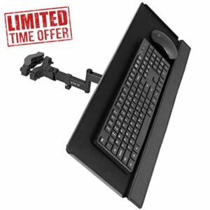 VIVO Steel Universal Full Motion Pole Mount
