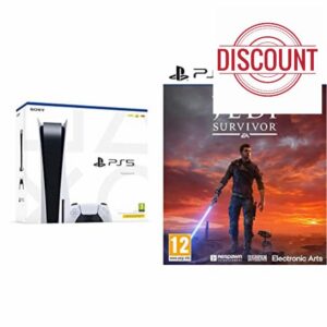 PlayStation 5 Console + Star Wars Jedi: Survivor PS5 VideoGame