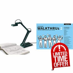 Ipevo V4K Ultra High Definition Usb Visualiser/Document Camera & Teaching WalkThrus 2: Five-step guides to instructional coaching