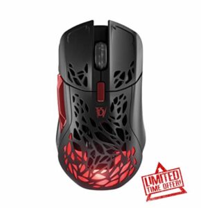 SteelSeries Aerox 5 Wireless – Diablo® IV Edition – Lightweight 76g Gaming Mouse – 18000 CPI – TrueMove Air Optical Sensor – Water Resistant – 180+ Hour Battery Life – Free In-Game Item