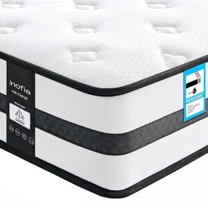 Memory Foam Sprung Hybrid Mattress 10 Inch