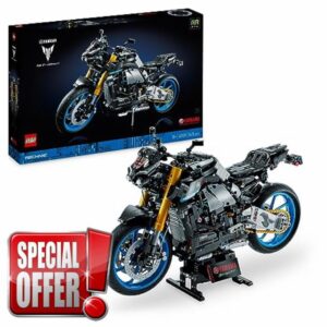 LEGO 42159 Technic Yamaha MT-10 SP Motorbike Model Building Kit for Adults