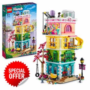 LEGO 41748 Friends Heartlake City Community Centre Modular Building Set with Art and Recording Studios