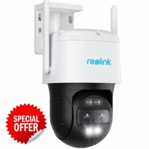 Reolink 4K PTZ Security Camera Outdoor WiFi Dual Lens 8MP
