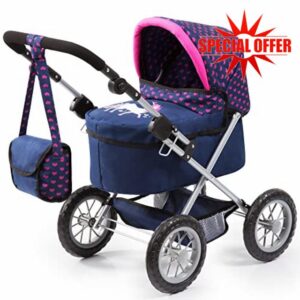 Bayer Design 13054AA Dolls Pram Trendy with bag