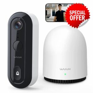 WUUK 2K Wireless Video Doorbell Camera