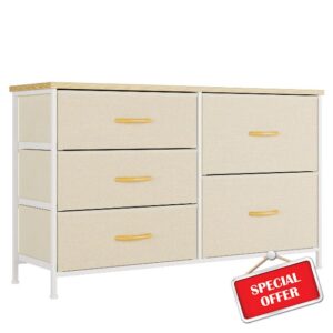 Nicehill Dresser for Bedroom with 5 Drawers