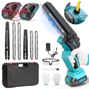 Mini Chainsaw Cordless 8 inch & 6 inch
