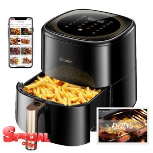 Ultenic Air Fryer 5L with 100 Recipes