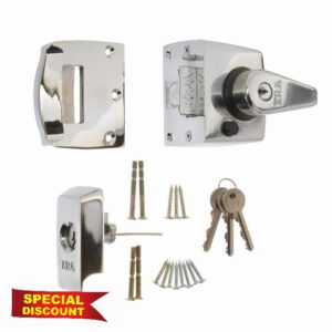 ERA 1930-37-1 Maximum Security BS Nightlatch with Polished Chrome Body