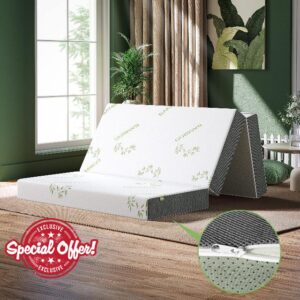 TeQsli Folding Mattress Double