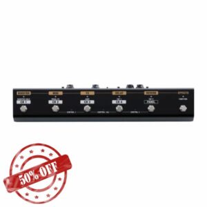 BOSS GA-FC EX Foot Controller for hands-free control of BOSS/Roland Guitar and Bass amps | Expanded Floor Control for Katana MkII Amps | Change Presets and Toggle Effects with your foot