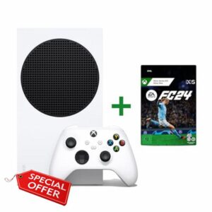 Xbox Series S – White 512GB Digital Console + EA SPORTS FC™ 24 Standard Edition Windows 10/11 - Download Code