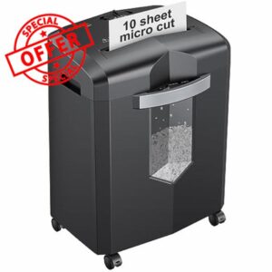 Bonsaii Micro Cut Paper Shredder
