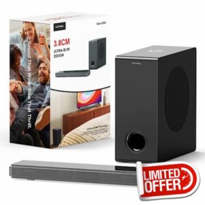 ULTIMEA Sound Bar for TV with Subwoofer