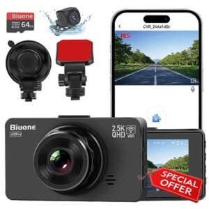 Dash Cam Front and Rear