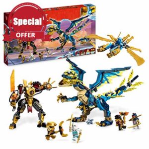 LEGO 71796 NINJAGO Elemental Dragon vs. The Empress Mech