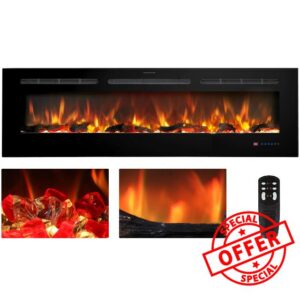 152cm Electric Fireplace Inserts