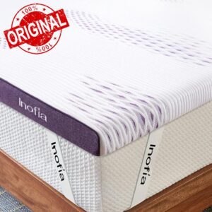 Inofia Sleep Gel Memory Foam Mattress Topper Double
