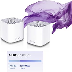 Whole home coverage, Wi‑Fi 6 speeds, one simple network.