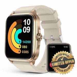 EGQINR Smart Watch for Men Women Answer/Make Calls