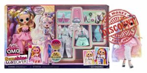 LOL Surprise OMG Sunshine Makeover Big Surprise Fashion Doll - STELLAR GURL - Includes UV Colour Change in the Sun