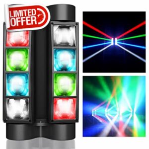 BETOPPER DJ Light LED RGBW Moving Head Stage Lights