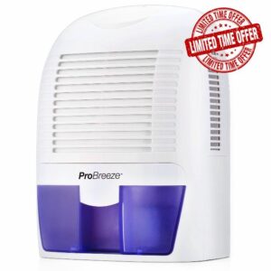 Pro Breeze Dehumidifier 1500ml Portable Air Dehumidifier for Damp