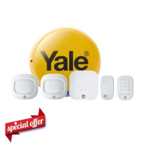 Yale IA-320 Sync Smart Home Alarm 6 piece kit. Includes Sync Alarm Hub