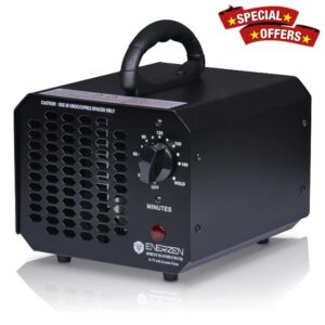 Enerzen Commercial Ozone Generator Industrial O3 Air Purifier Deodorizer Sterilizer O-777 Black Uk