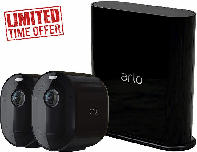 Arlo Pro3 Wireless Home Security Camera System CCTV