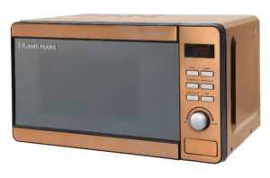 Russell Hobbs RHMD804CP 17 L 800 W Copper Solo Digital Microwave with 5 Power Levels