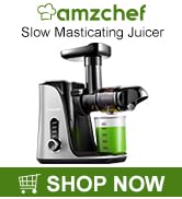 AMZCHEF juicer juicers machines masticating juicer cold press juicer slow cold press juicer machines