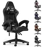 bigzzia Gaming Chair - High Back Racing Office Computer Chair Ergonomic Video Game Chair with Hei...