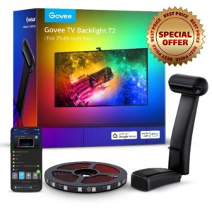 Govee Envisual LED TV Backlight T2 with Dual Cameras