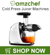 AMZCHEF juicer juicers machines masticating juicer cold press juicer slow cold press juicer machines