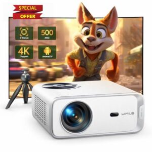 【Electric Focus & Android TV】Projector 4K
